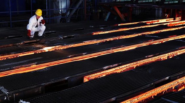 2017年亚洲地区粗钢产量同比增长5.4%